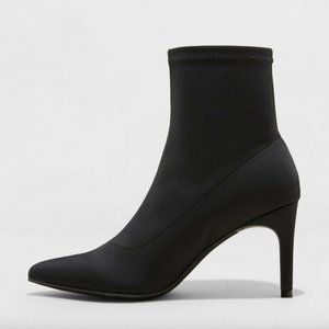 NWT Mossimo Supply Co. Heeled Sock Bootie, 7.5